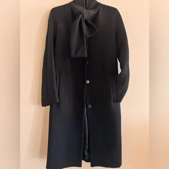 Vintage Moschino Cheap and chic Black Coat Italy size 40 US 6 - Picture 7 of 14